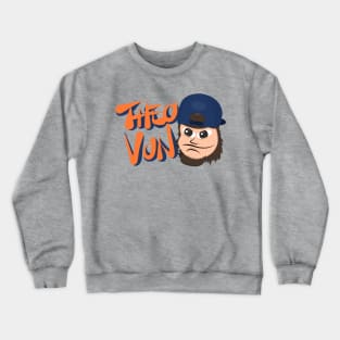 Theo Von For Life - Character Illustration Crewneck Sweatshirt